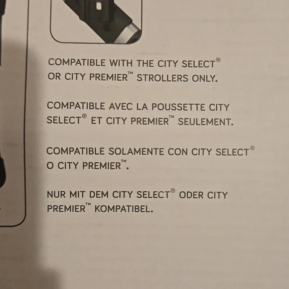 Baby Jogger City Select Black Car Seat Adapter - Picture 2 of 4